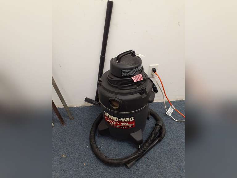 Shop Vac QSP 10 Gallon Wer/Dry Vacuum works