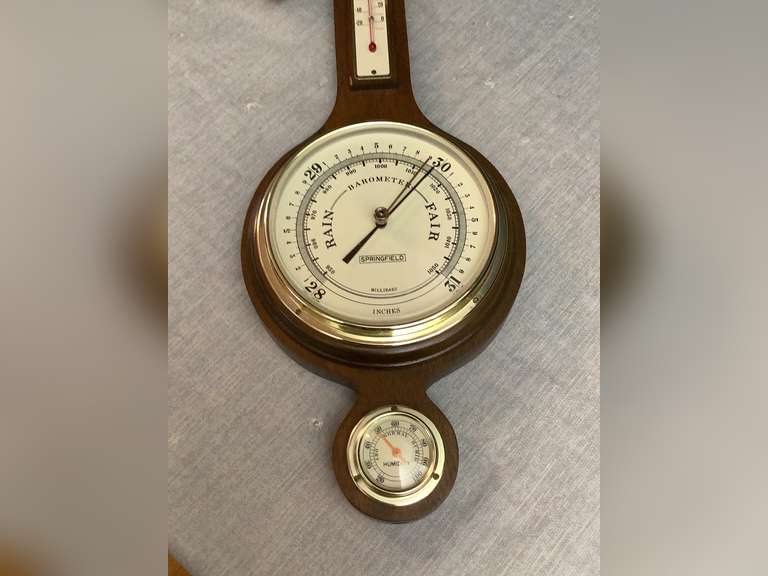 Springfield weather instrument, 21” l.
