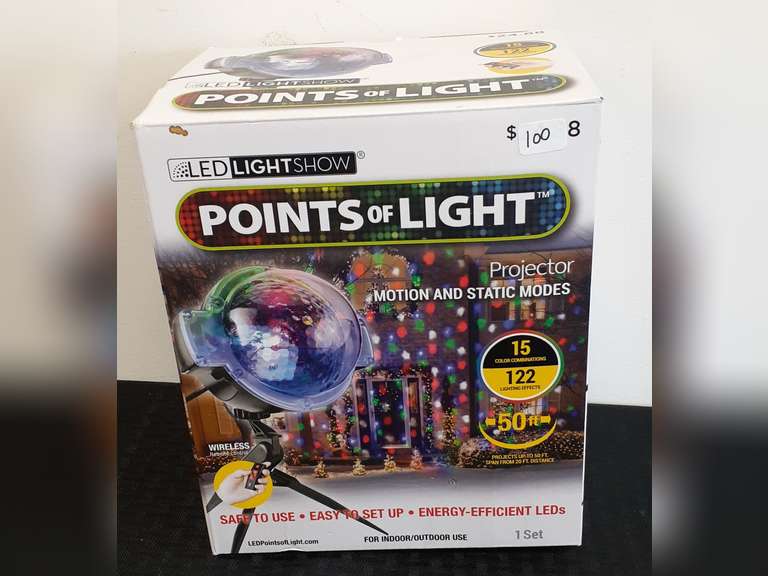 LED Lightshow Points of Light Projector new in box Northern Kentucky