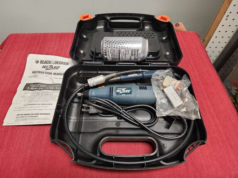 Black & Decker Wizard rotary tool, appears to be new