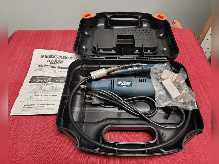 Black & Decker Wizard rotary tool, appears to be new