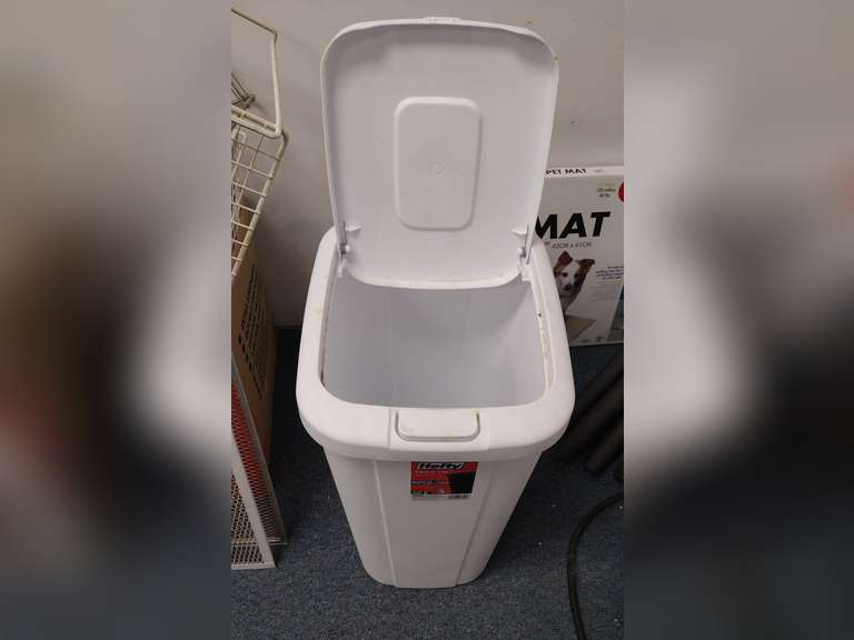 Hefty Touch lid trash bin.