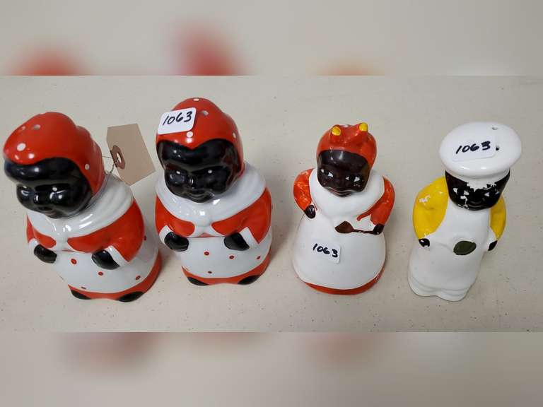 Aunt Jemima/Uncle Moses Salt Pepper Shakers