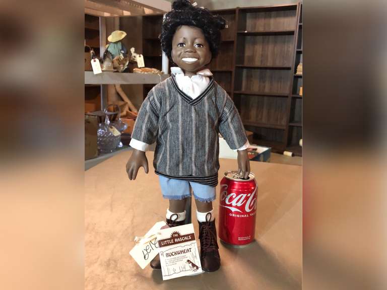 The Little Rascals “Buckwheat” Fine Porcelain Doll (B)