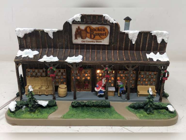 Cracker Barrel Lighted Old Country Store (worked when tested)