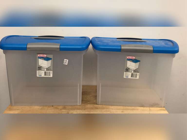 Sterlite Storage Totes Hanging File Folders Northern Kentucky Auction, LLC