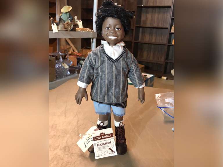 The Little Rascals “Buckwheat” Fine Porcelain Doll (B)