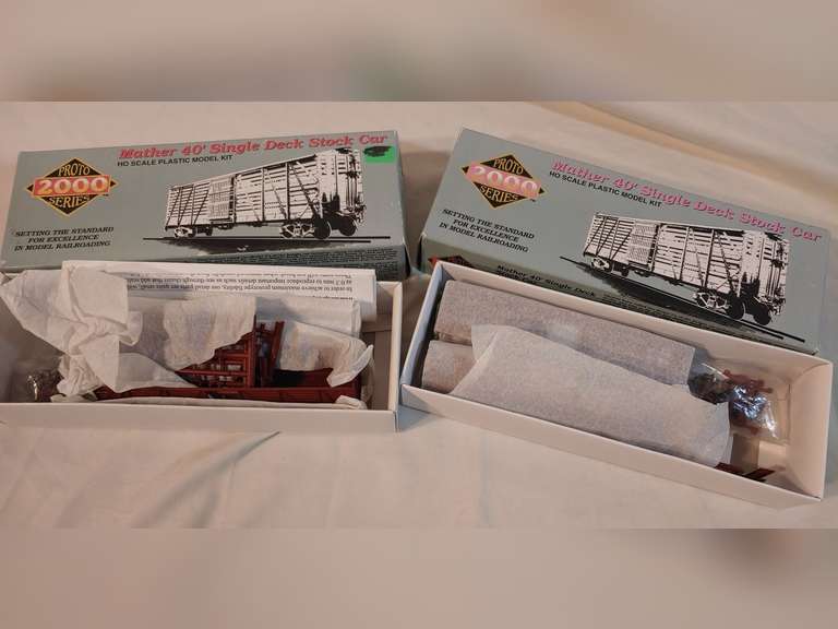 2 Train Car Models Northern Kentucky Auction, LLC