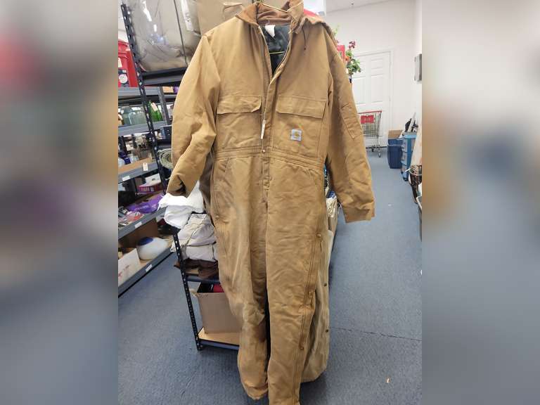 Carhartt Coveralls 44 R Has Hood Northern Kentucky Auction, LLC