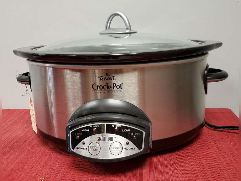 Rival Crock Pot powered on when tested