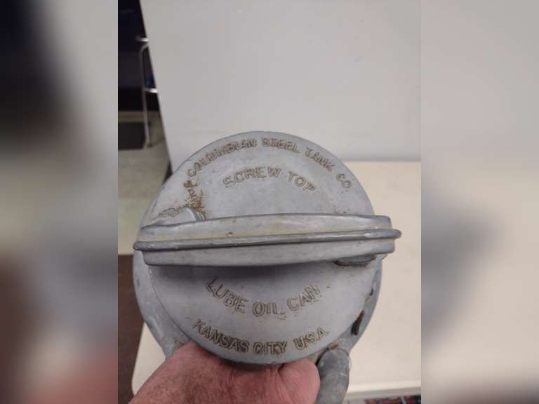 Mid Continental Petroleum Corp 5Gallon Lube Oil Can, Kansas City