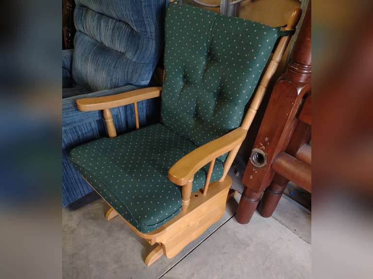 Glider rocker chair.
