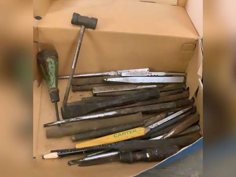 Chisels & punches.