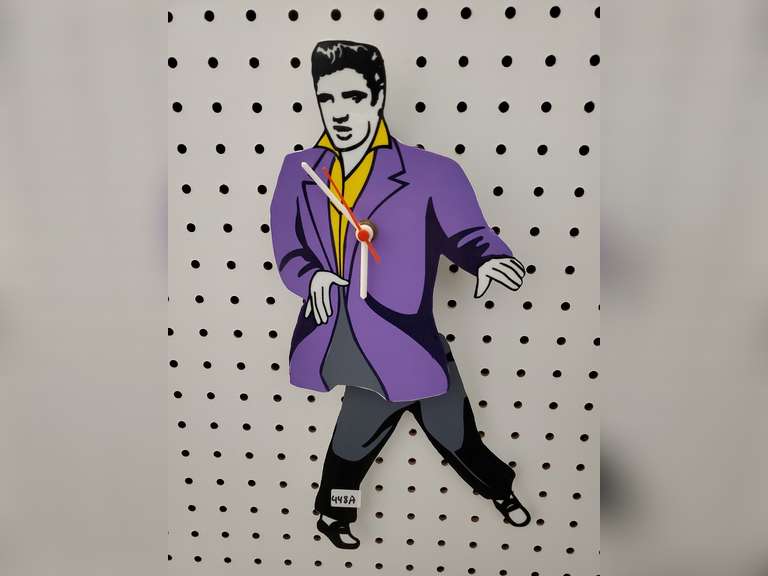 Elvis Presley Swinging Legs Pendulum Wall Clock Northern Kentucky