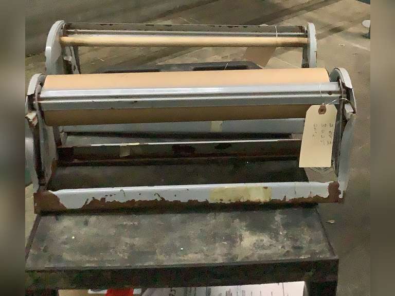 2 Paper rollers/cutters, 20” long.
