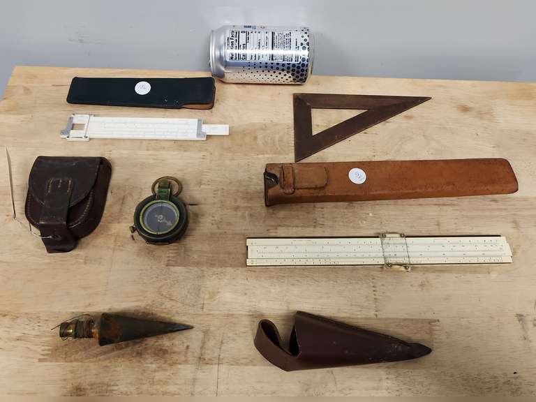 Brass, slide rulers and more
