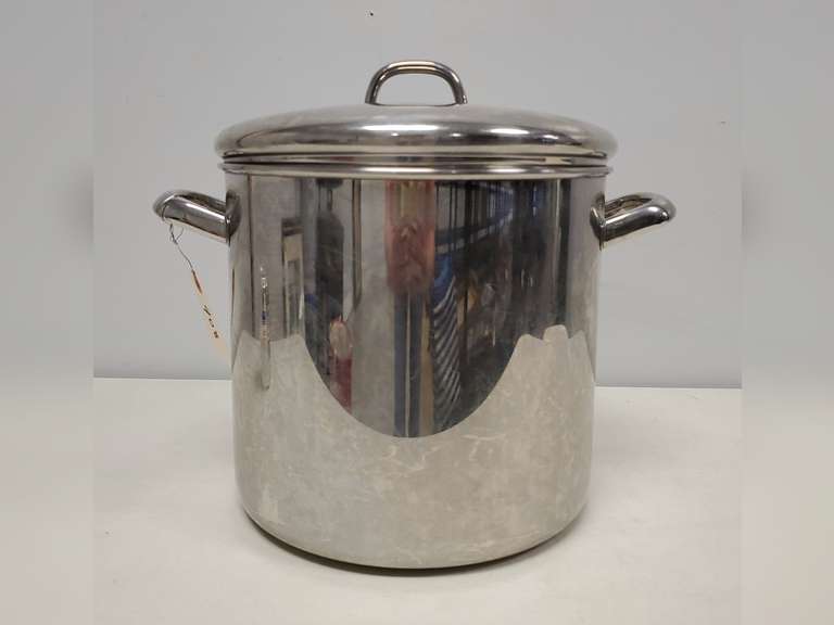 Revere Ware 12 Qt stainless steel stock pot