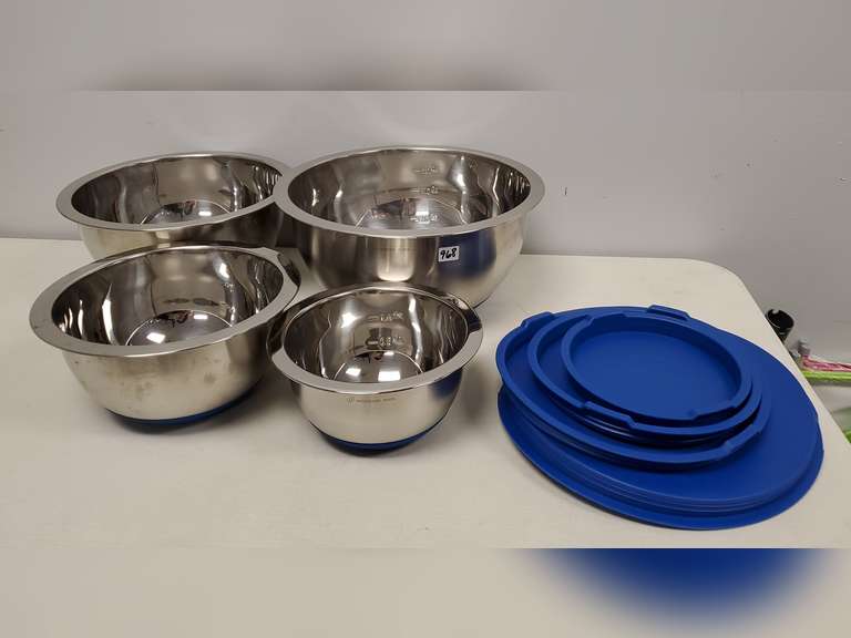 Wolfgang Puck stackable mixing bowls with lids Northern Kentucky