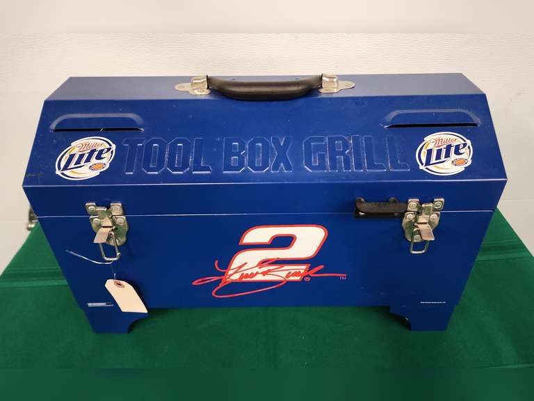 Kurt Busch Miller Lite tool box grill, new Northern Kentucky Auction, LLC