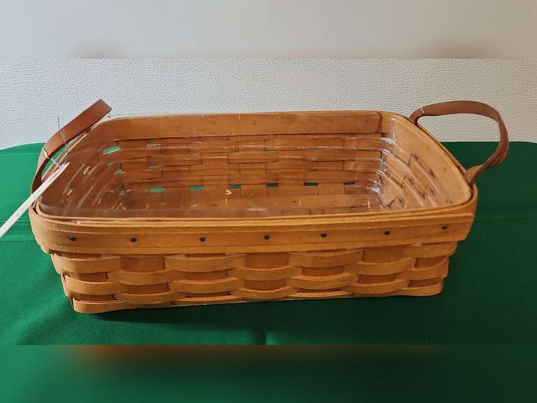 1993 Longaberger Basket with protector