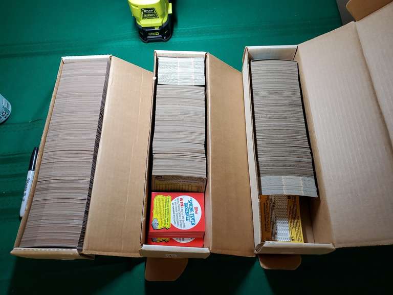 Assortment of baseball cards Northern Kentucky Auction, LLC