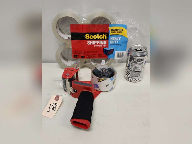 Scotch Tape dispenser & tape