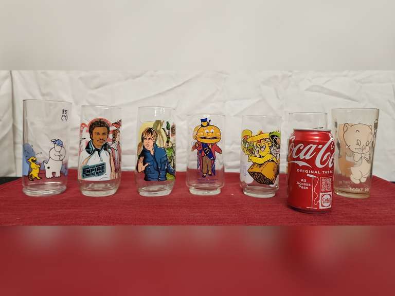 Character drinking glasses