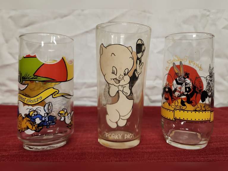 Character drinking glasses