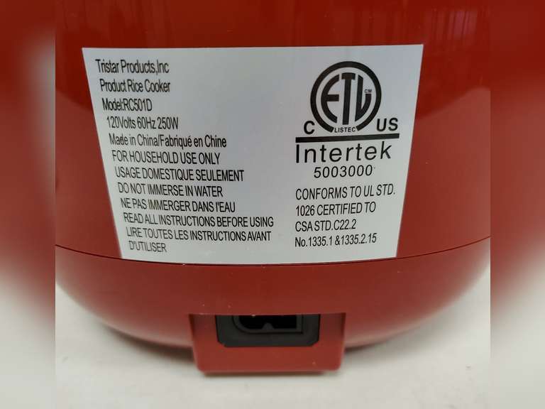 Cook's Essentials Rice Cooker Manual