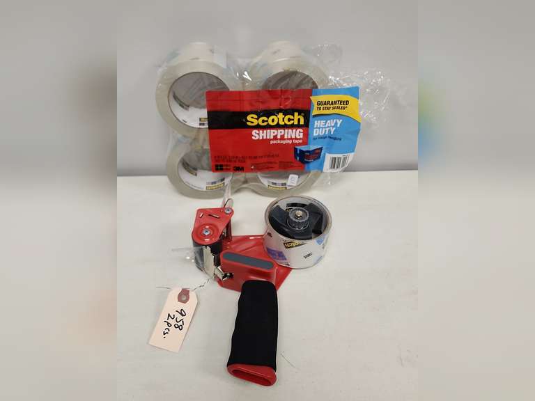 Scotch Tape dispenser & tape