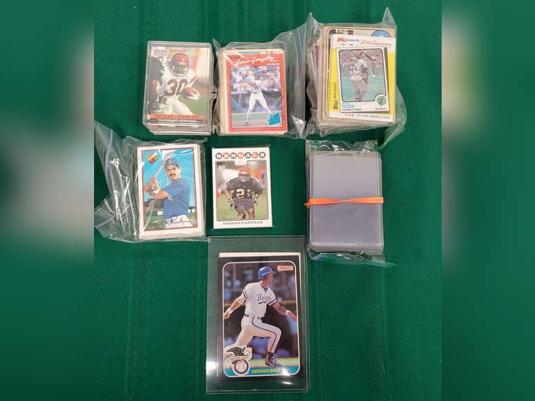 Assortment of baseball cards Northern Kentucky Auction, LLC
