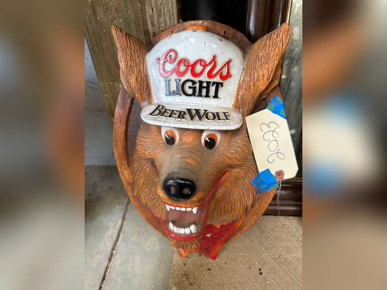 Coors Light Beer Wolf Northern Kentucky Auction, LLC