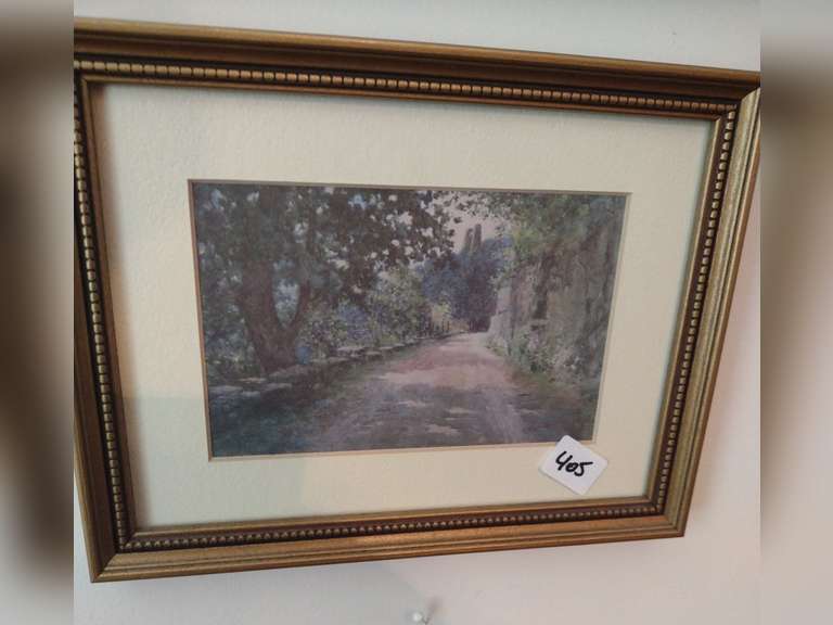 View from Shaker Landing by Paul Sawyier Northern Kentucky Auction, LLC