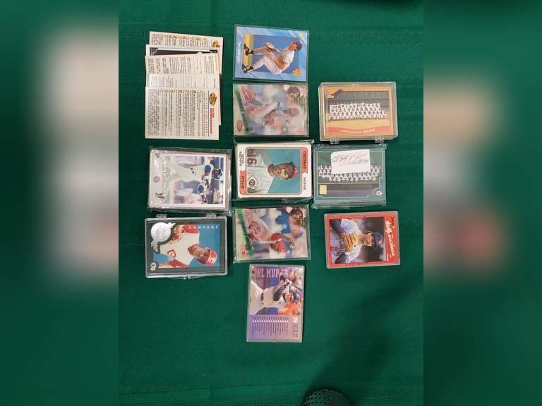 Assortment of baseball cards Northern Kentucky Auction, LLC