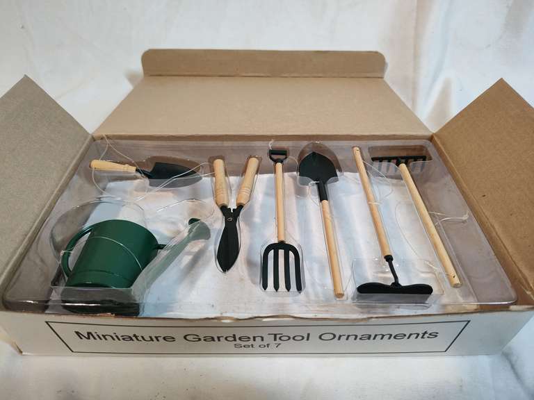 Department 56 Miniature garden tool ornaments Northern Kentucky