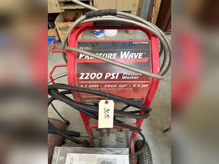Pressure Washer Not tested Northern Kentucky Auction, LLC