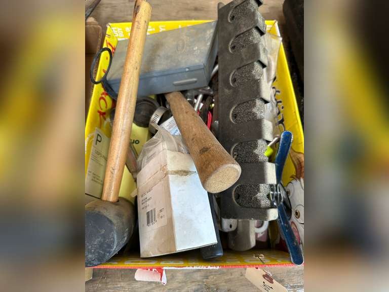 Rubber Hammer, Drill Bit case, Northern Kentucky Auction, LLC
