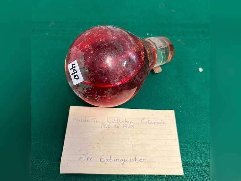 Fire Extinguisher hand grenade Northern Kentucky Auction, LLC