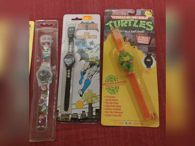 7 Novelty watches. Northern Kentucky Auction, LLC