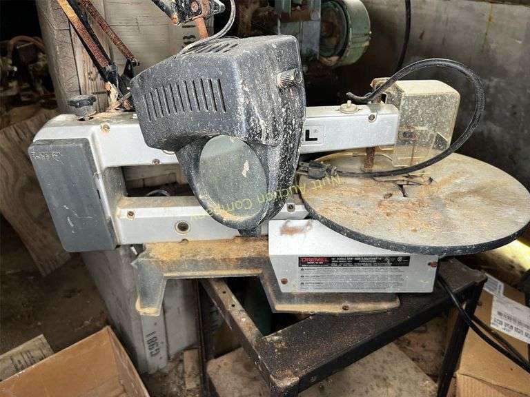 Dremel 16" scroll saw with stand model 1671 Nutt Auction