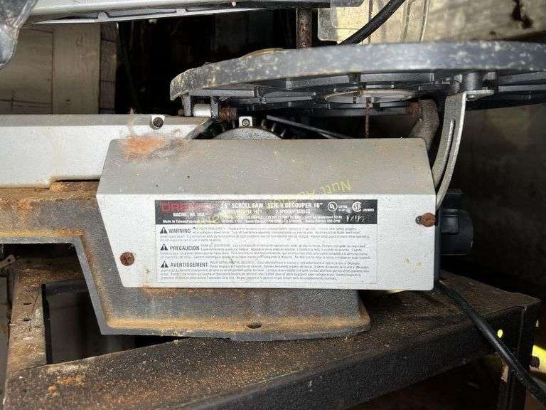 Dremel 16" scroll saw with stand model 1671 Nutt Auction