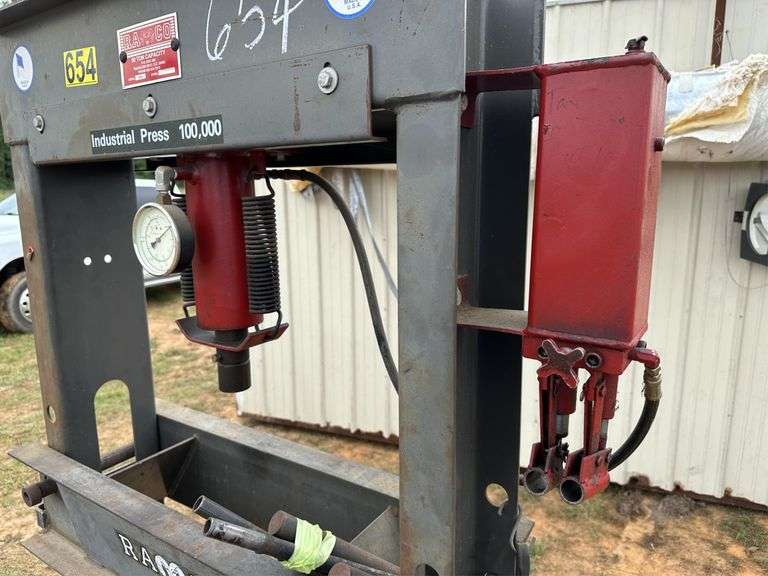 Ramco 50 Ton Hyd Press Nutt Auction
