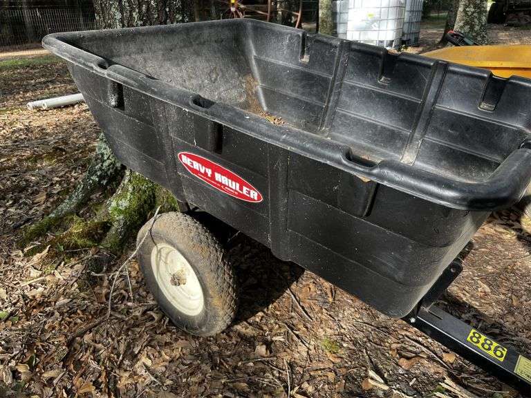 Heavy hauler lawn cart Nutt Auction