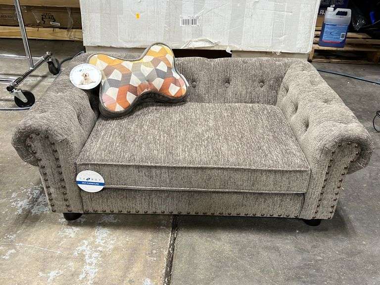 Lazboy Dog Bed Sofa w/ Bone Pillow NW Asset Services