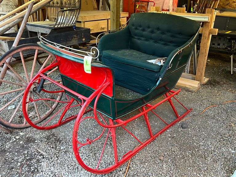 Albany Cutter Single Horse Drawn Sleigh NW Asset Services