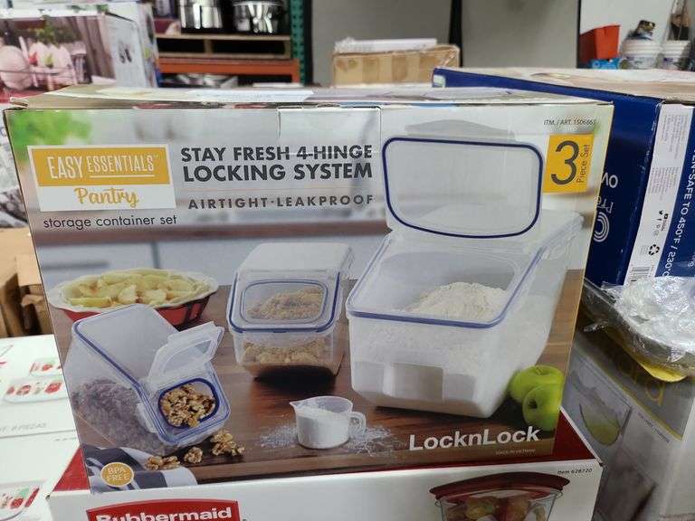 Home goods, Rubbermaid & Essentials food storage sets, Kamenstein 20