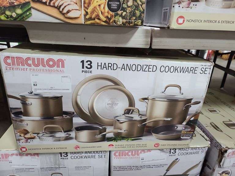Circulon 13 Piece Hard Anodized Cookware Set NW Asset Services