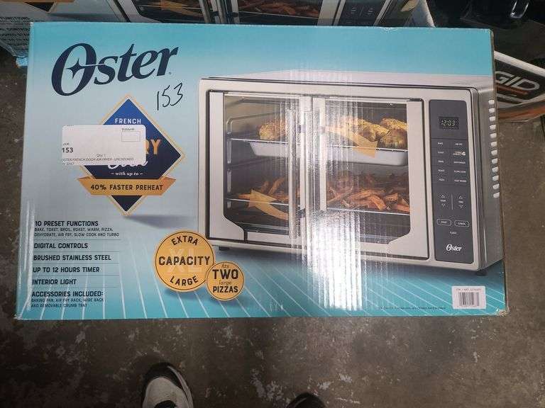 Oster French Door Air Fryer Unchecked NW Asset Services