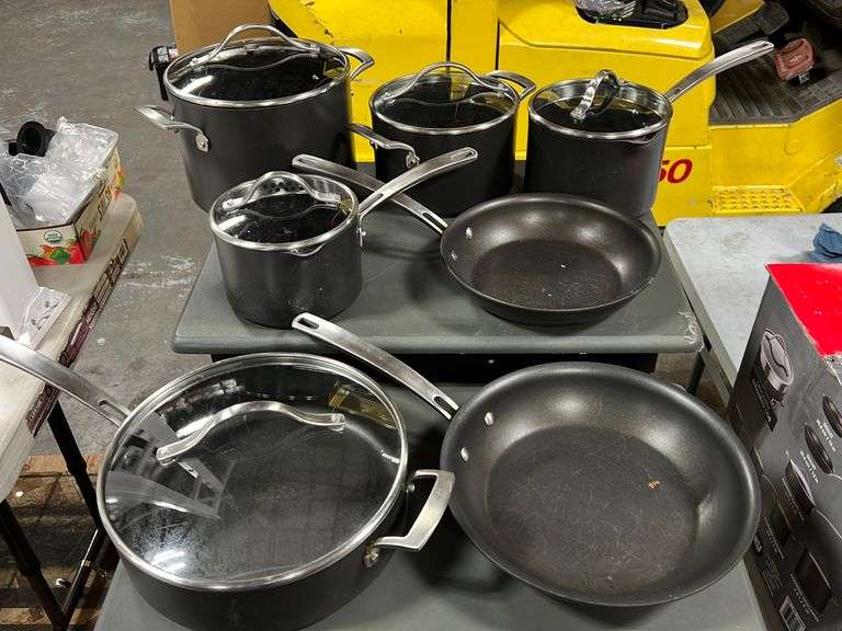 Kirkland 12pc Hard Anodized Nonstick Cookware Set NW Asset Services