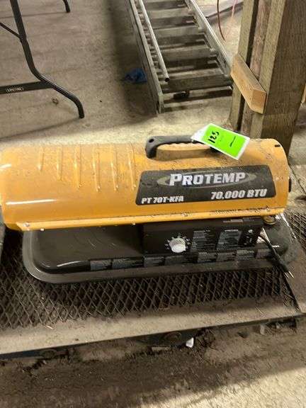 ProTemp 70,000BTU Kerosene/Diesel Heater - NW Asset Services